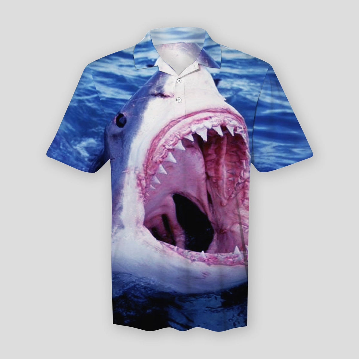 Shark Polo Shirt For Men | Polo T-shirt | Men Short Sleeve Shirt